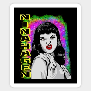 Nina Hagen Sticker